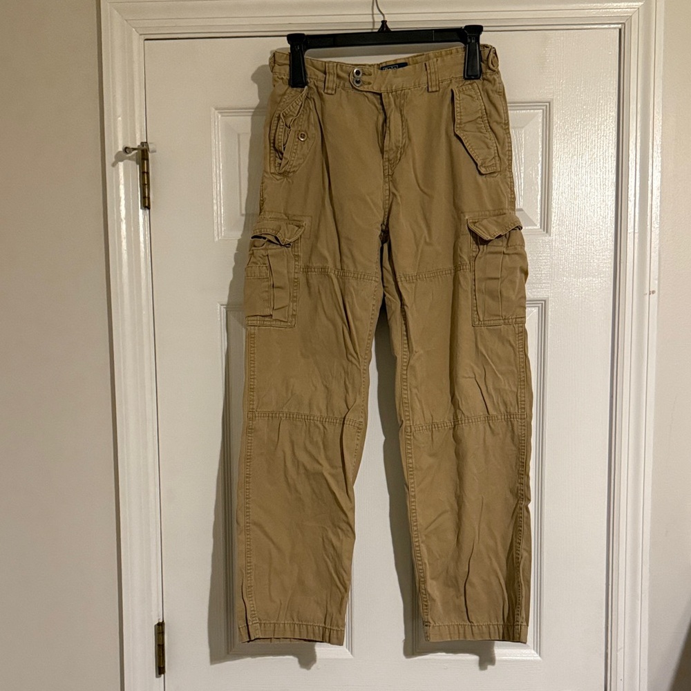 Ralph Lauren Men's Khaki Cargo Pants